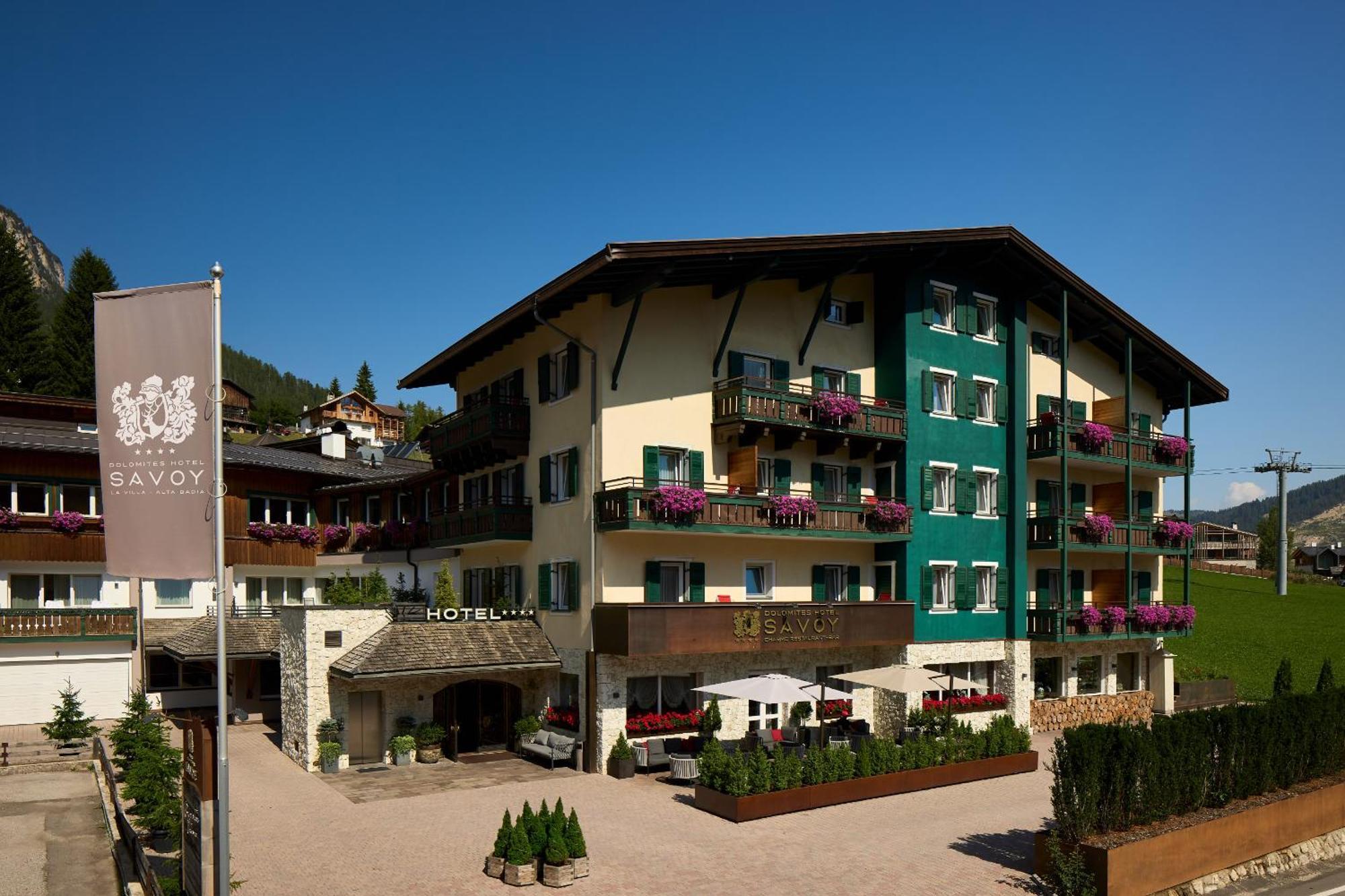 Dolomites Wellness Hotel Savoy Ла Вилла Экстерьер фото